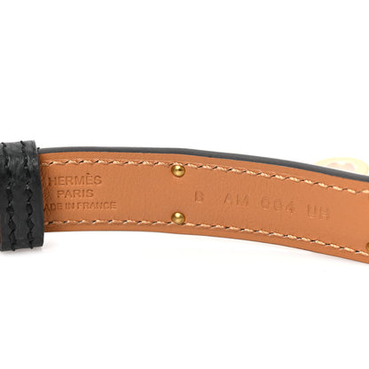 Hermes Epsom Kelly Belt Black 3 of 3