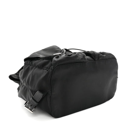 Prada Re-Nylon Vela Saffiano Medium Backpack  Black 4 of 11