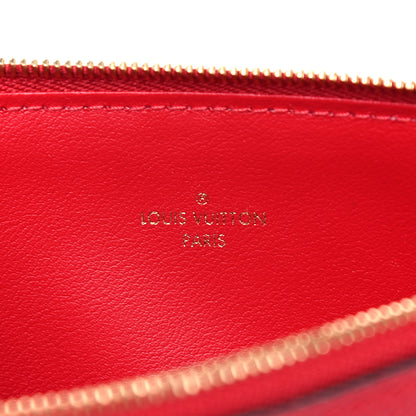 Louis Vuitton Empreinte Felicie Chain Wallet Zippered Insert Cherry 6 of 8