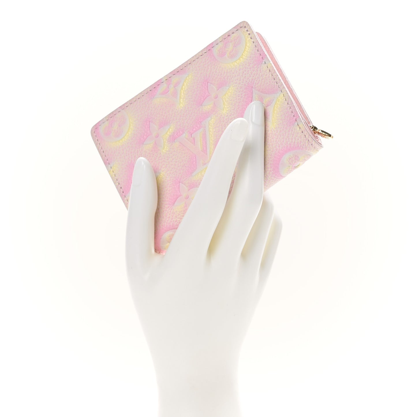 Empreinte Monogram Summer Stardust Clea Wallet Pink