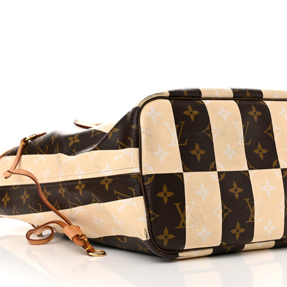 Louis Vuitton Monogram Rayures Neverfull MM 5 of 22