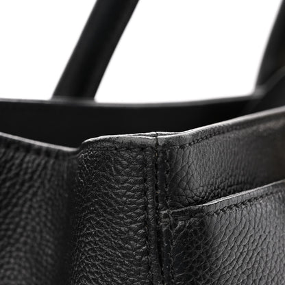 Chanel Calfskin Cerf Executive Shopper Tote Black 9 of 9