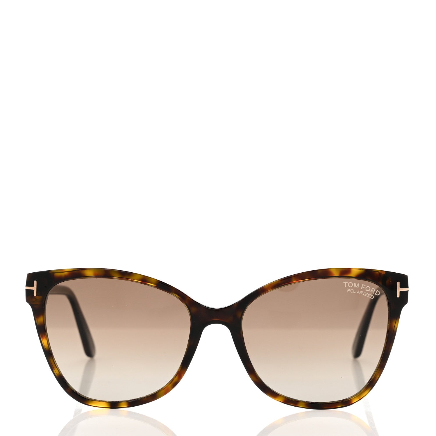 Tom Ford Acetate Polarized Ani Sunglasses TF844 Tortoise 2 of 8