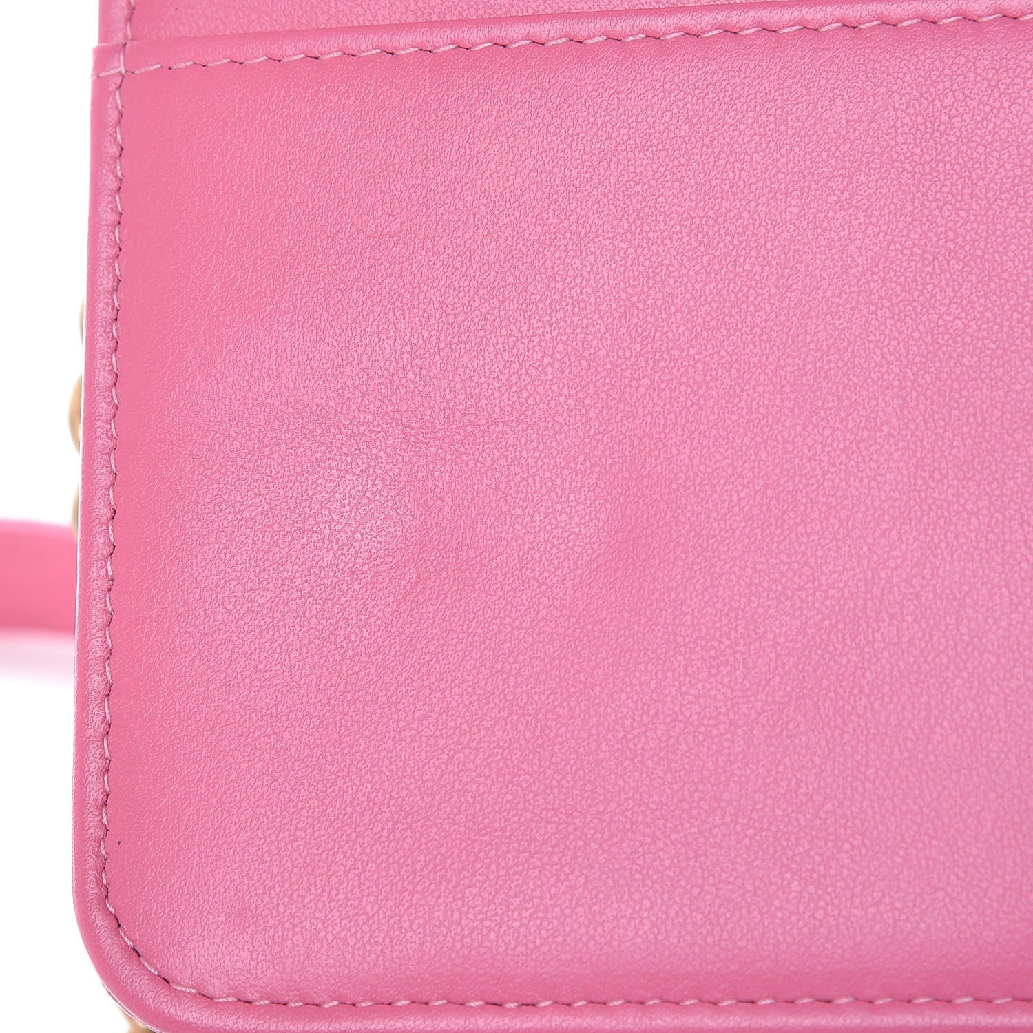 Chanel Caviar Quilted Boy Wallet On Chain WOC Pink 11 of 14