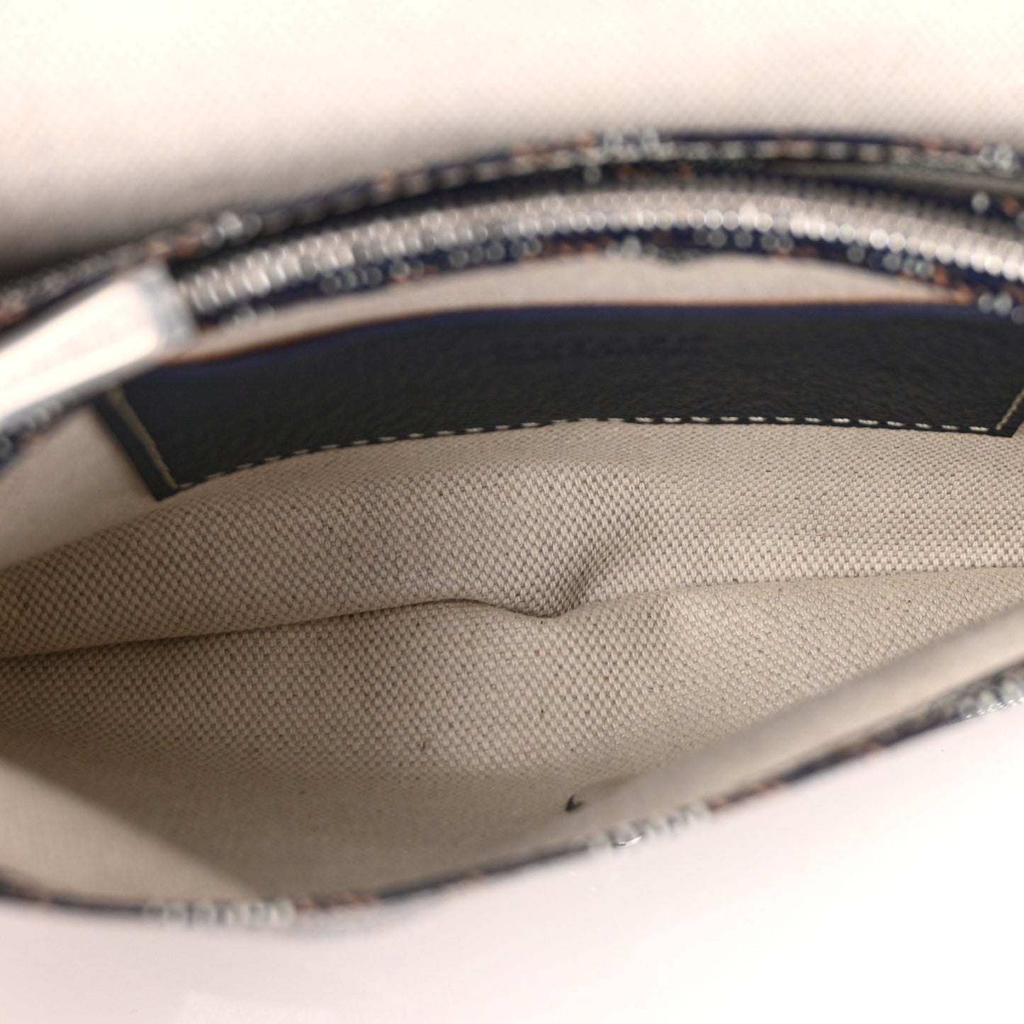Goyardine Plumet Wallet Clutch Navy