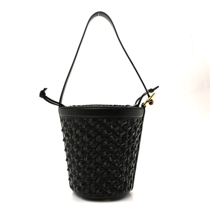 Bottega Veneta Nappa Intrecciato Small JJ Bucket Bag Black 1 of 11