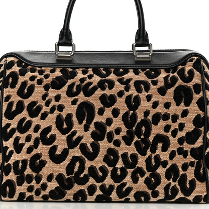 Louis Vuitton Jacquard Velvet Leopard Print Stephen Sprouse Speedy 10 of 16
