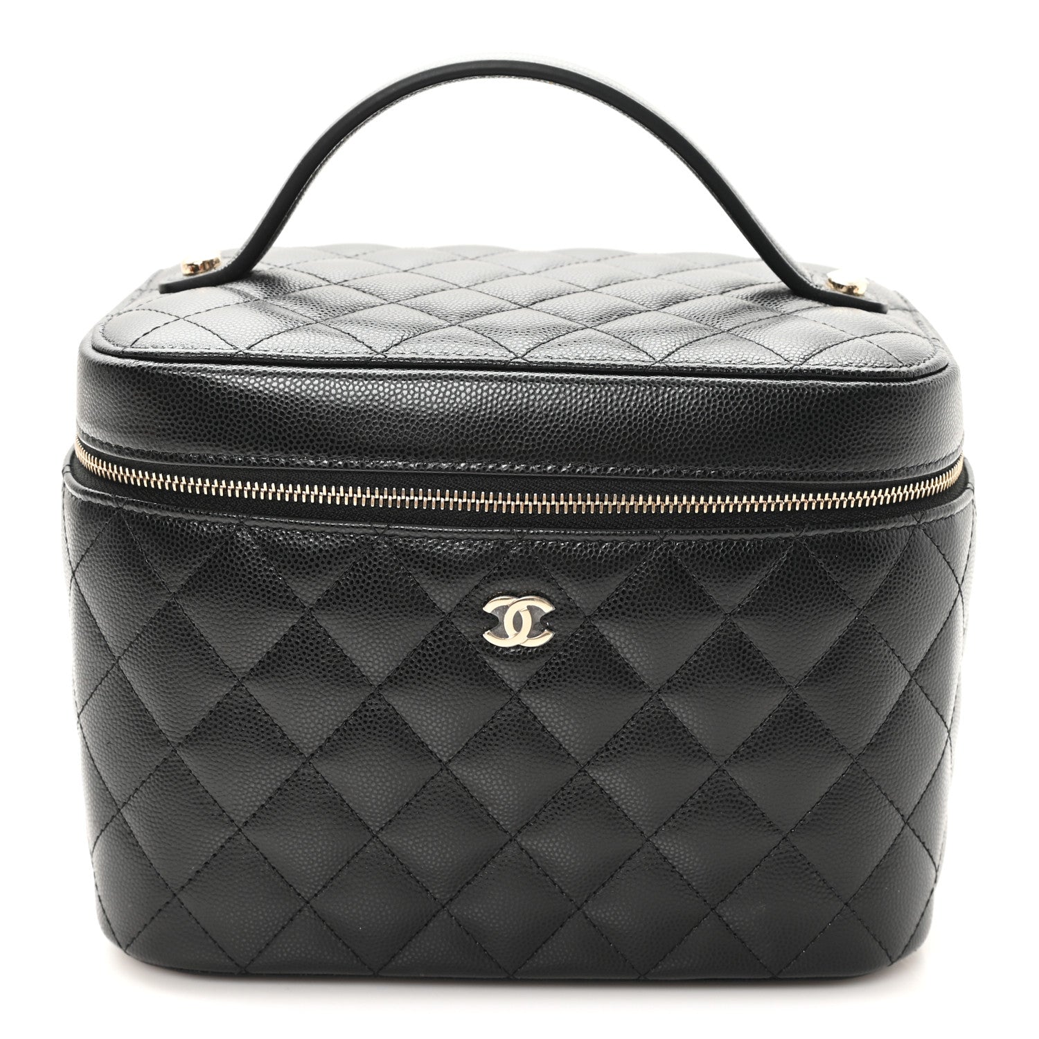 Chanel Caviar Quilted Large Vanity Pouch Black 1 of 7