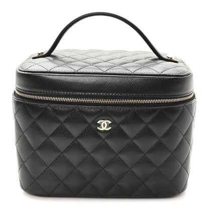 Chanel Caviar Quilted Large Vanity Pouch Black 1 of 7