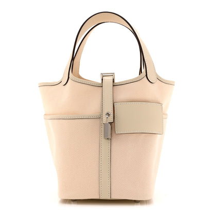 Hermes Toile Goeland Swift Cargo Picotin Lock 18 Nata 1 of 10