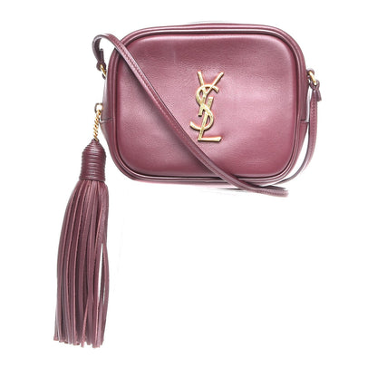 Saint Laurent Nappa Monogram Blogger Bag Amaranto 1 of 7