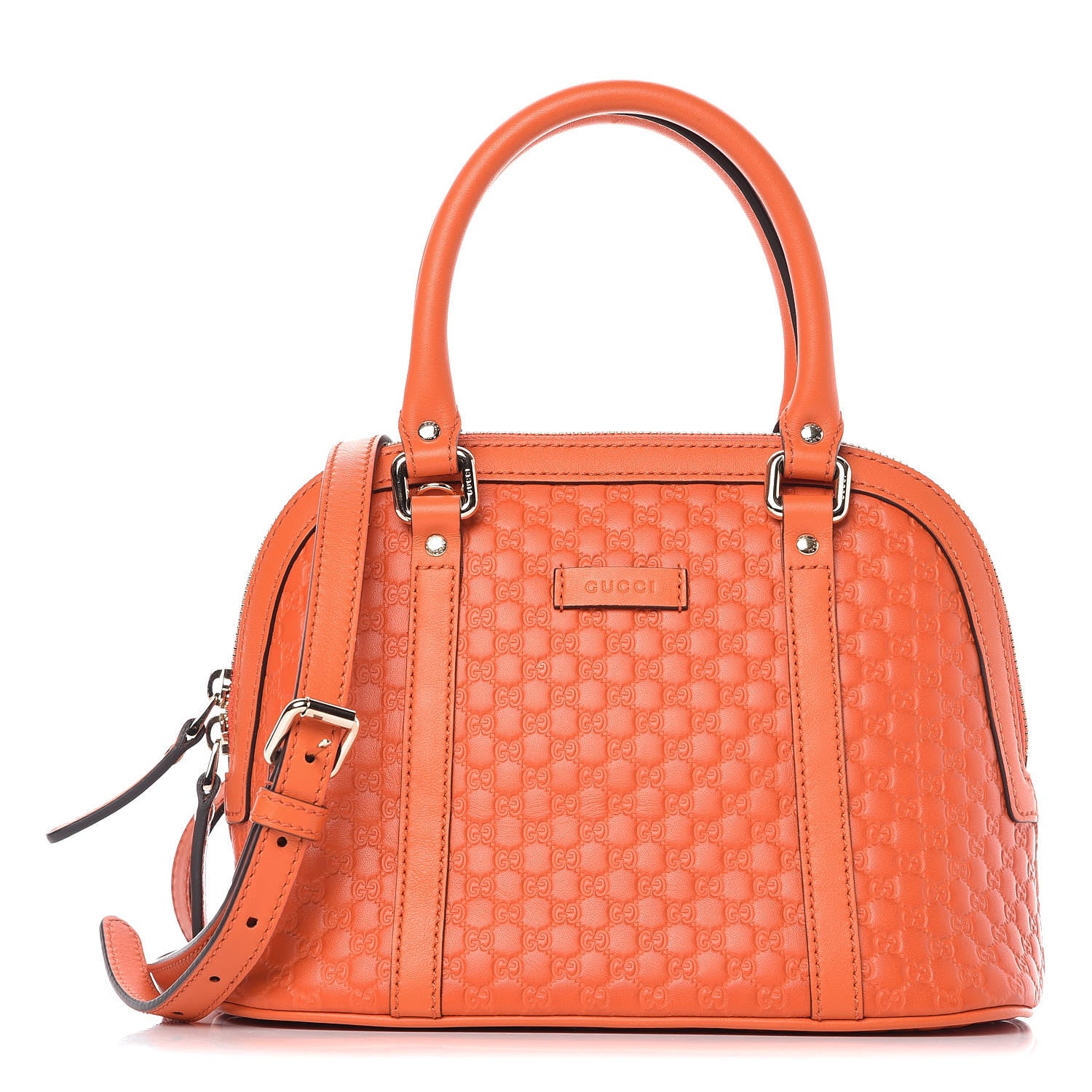 Gucci Microguccissima Mini Dome Bag Sun Orange 1 of 8