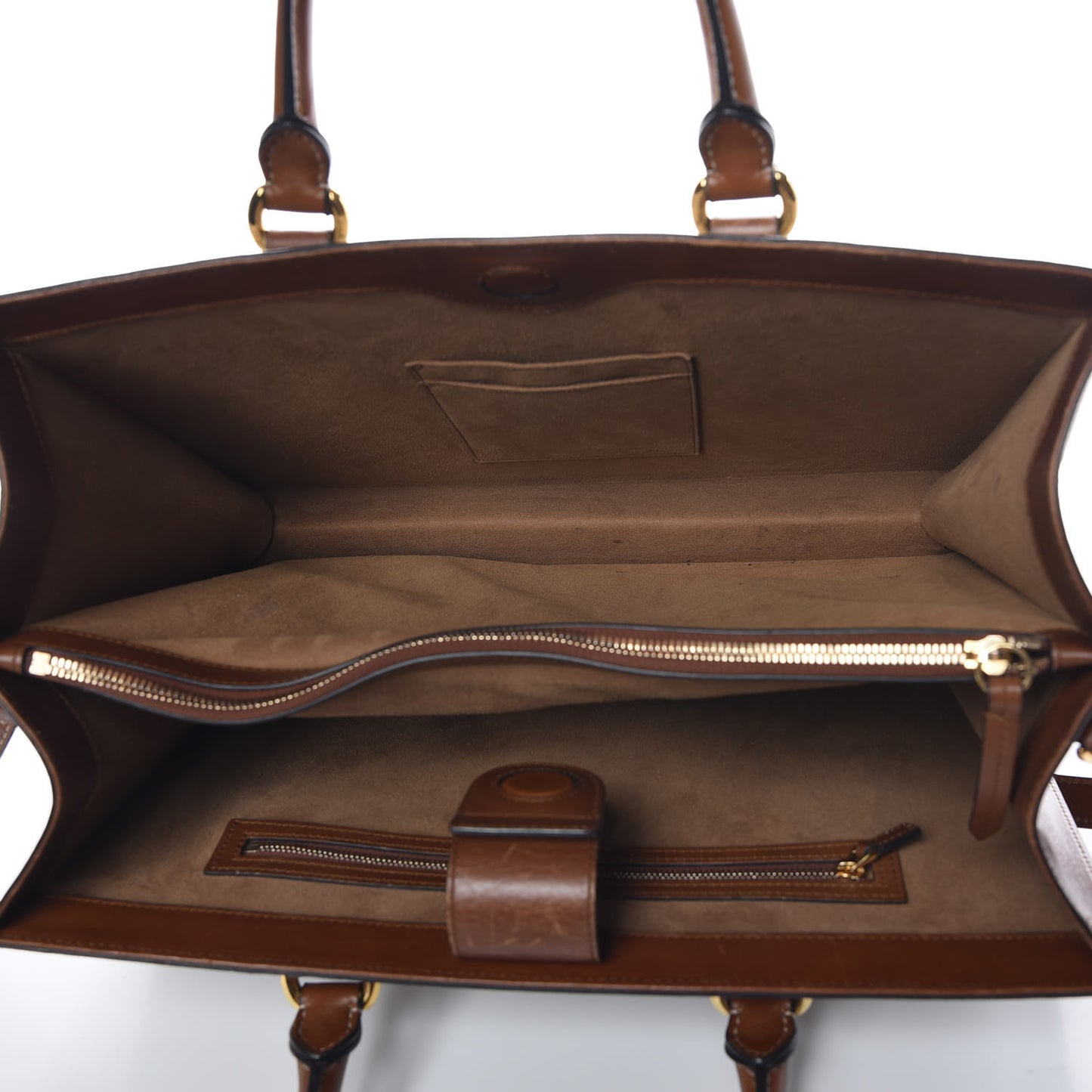 GG Supreme Monogram Large Top Handle Bag Beige Tuscany