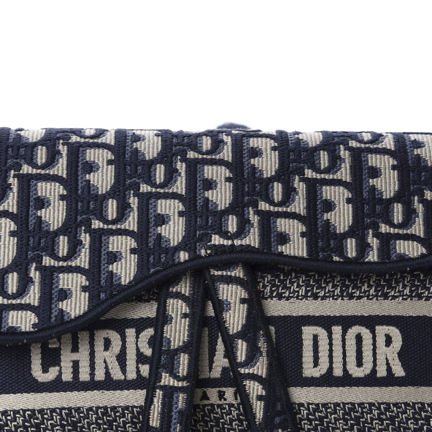 Oblique Slim Saddle Pouch Blue