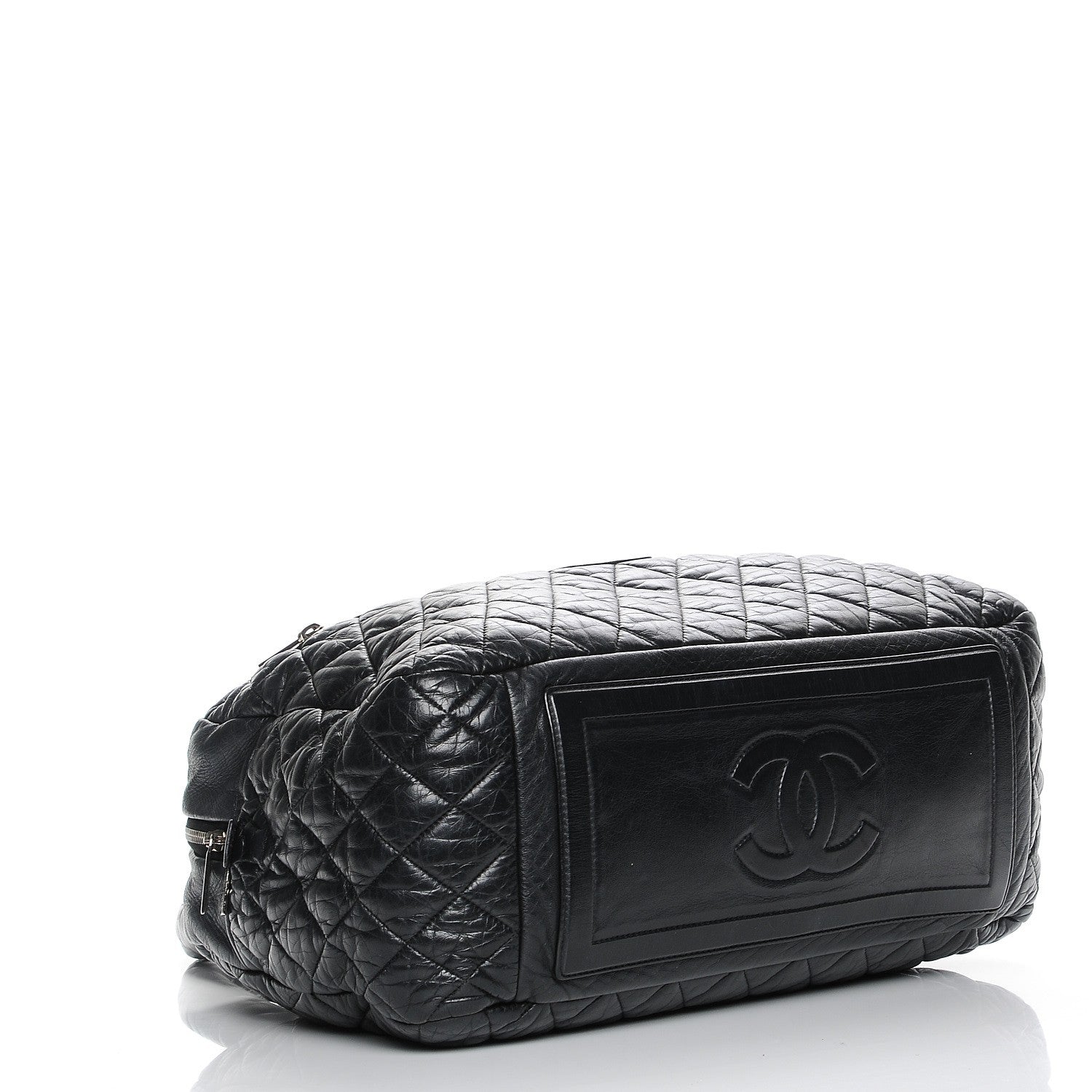 Chanel Lambskin Coco Cocoon Bowler Black 4 of 12