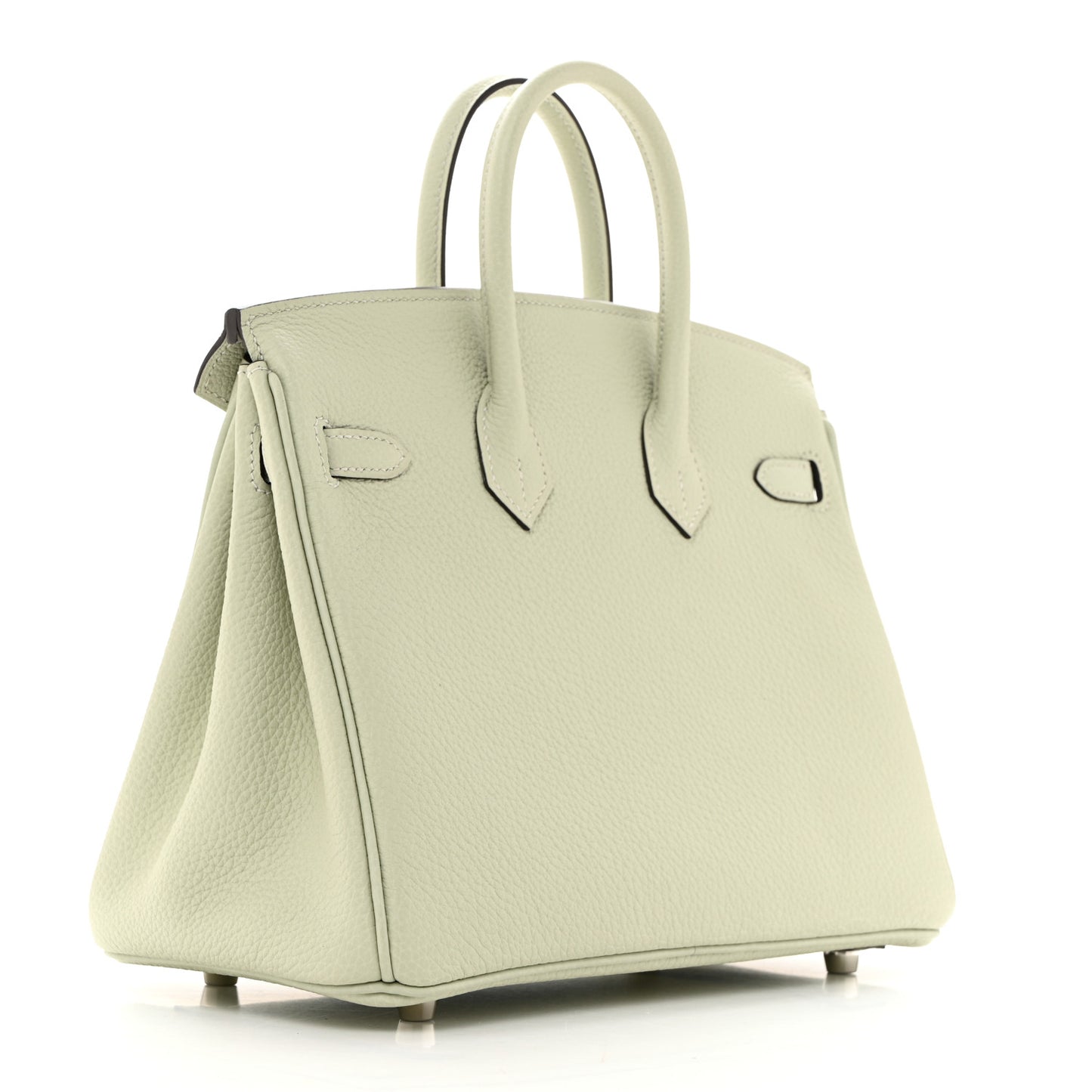 Togo Birkin 25 Gris Neve