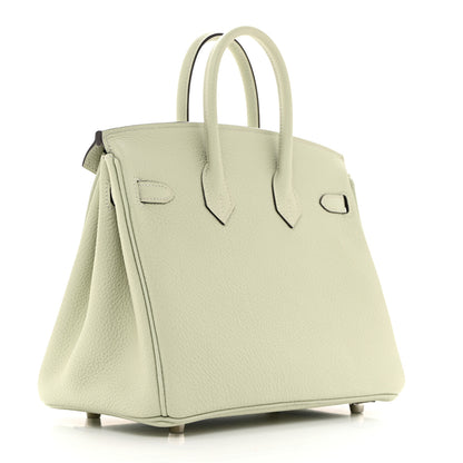 Hermes Togo Birkin 25 Gris Neve 2 of 18