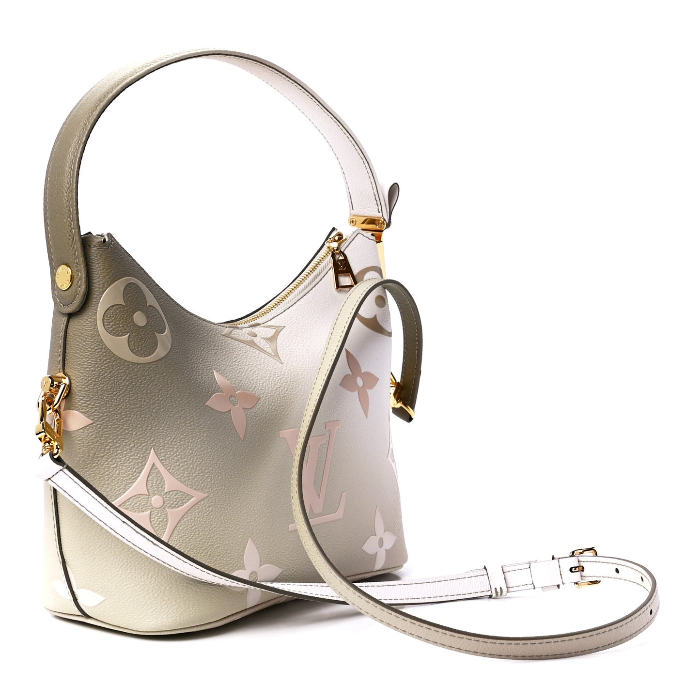 Monogram Giant Spring In The City Marshmallow Hobo Sunset Kaki