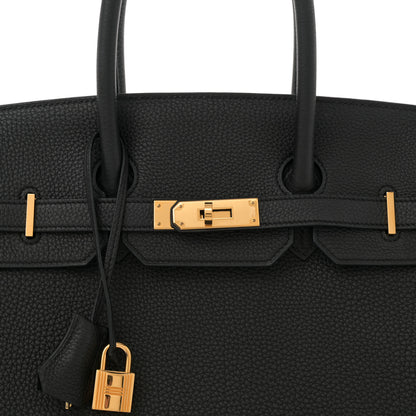Hermes Togo Birkin 35 Black 8 of 11