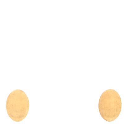 Marco Bicego 18K Yellow Gold Large Siviglia Stud Earrings 1 of 4