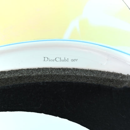 Christian Dior Mirrored DiorClub1 Sun Visor Blue 9 of 9