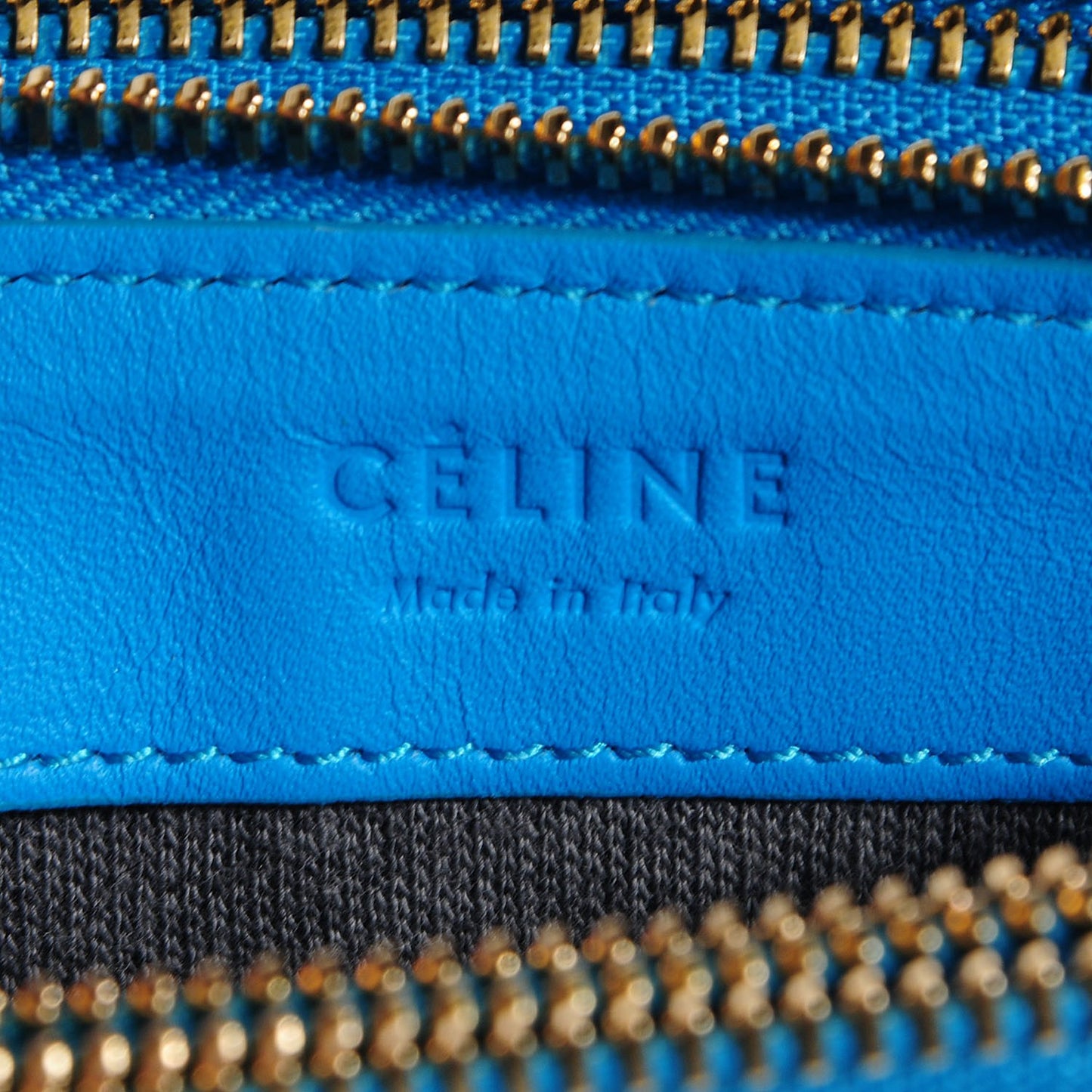 Lambskin Small Trio Crossbody Turquoise