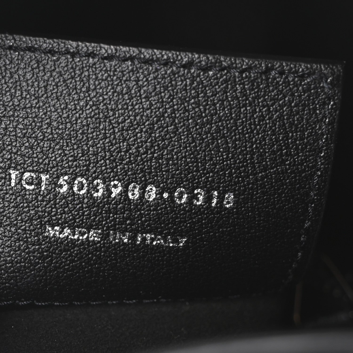 Saint Laurent Calfskin Bold Messenger Black 7 of 10