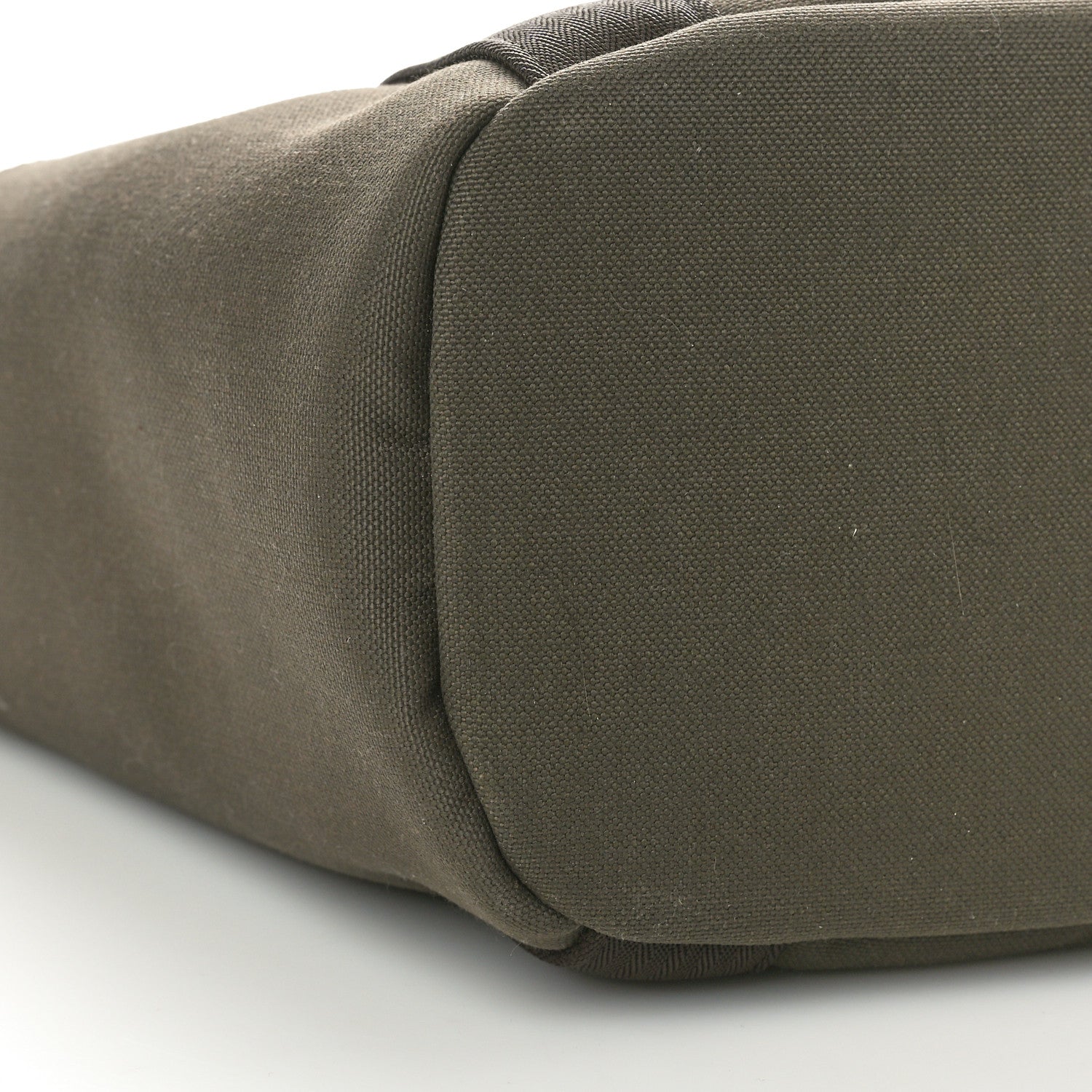 Hermes Toile Sac De Pansage Groom Kaki Feu 11 of 12