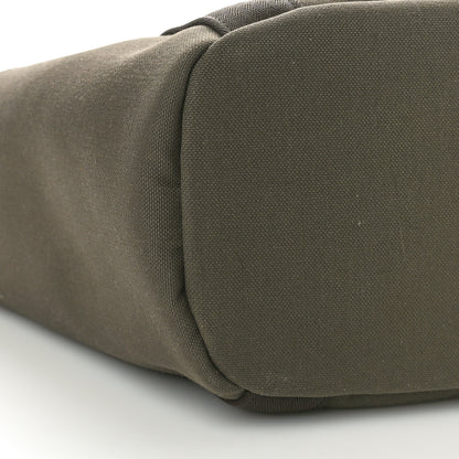 Hermes Toile Sac De Pansage Groom Kaki Feu 11 of 12