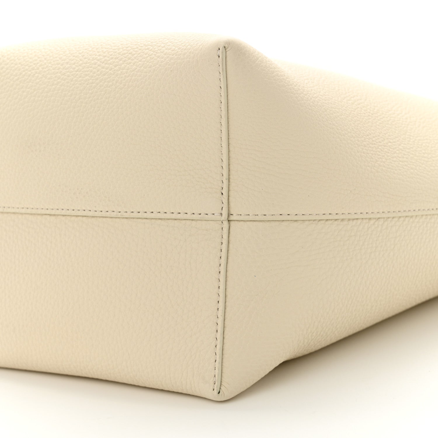 The Row Grained Calfskin Medium N/S Park Tote Ivory 10 of 10