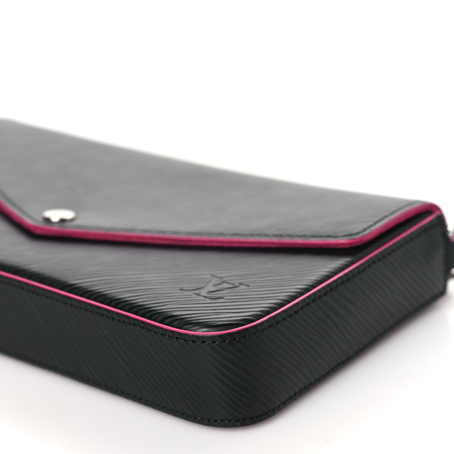 Louis Vuitton Epi Pochette Felicie Black Hot Pink 10 of 10