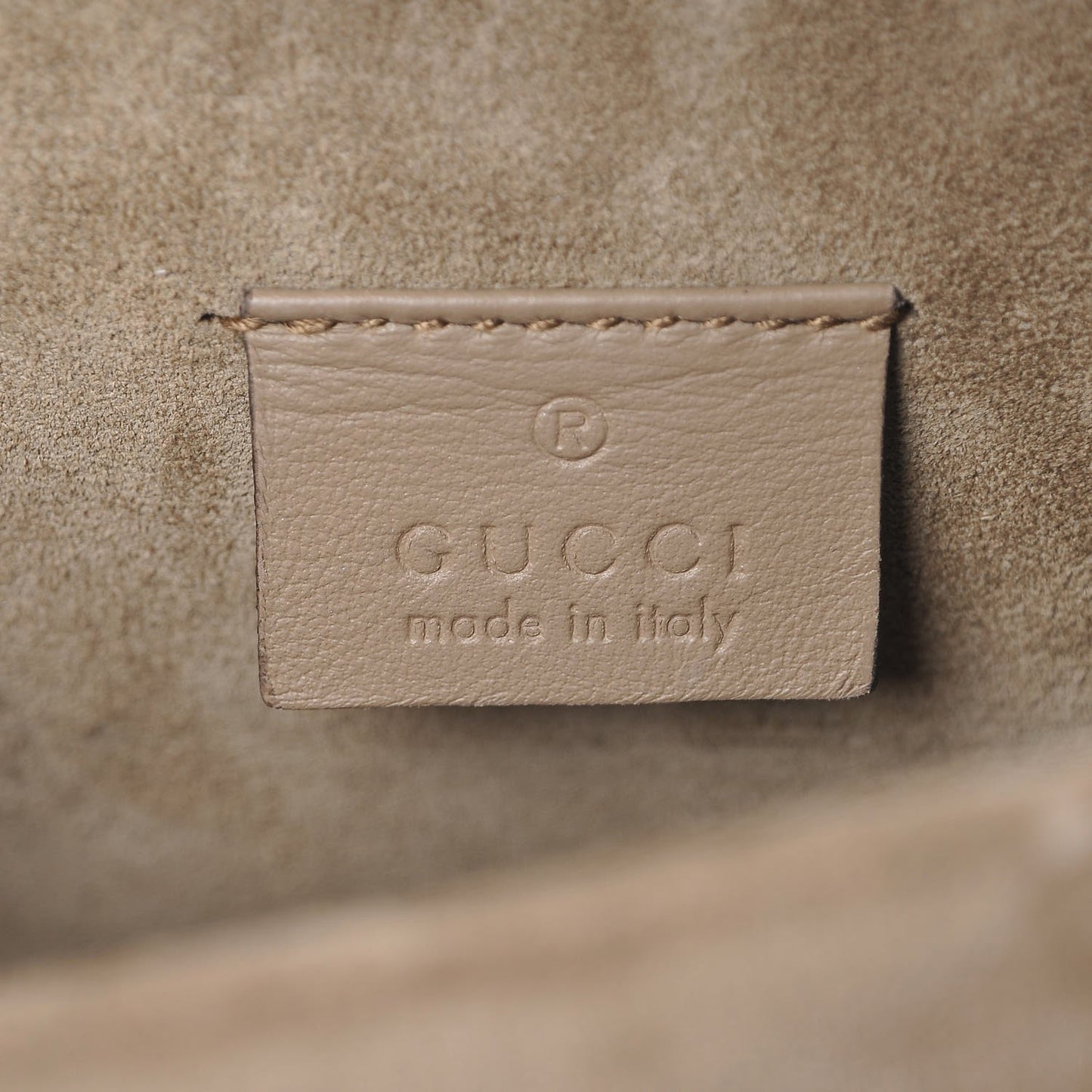 GG Supreme Monogram Mini Dionysus Shoulder Bag Taupe