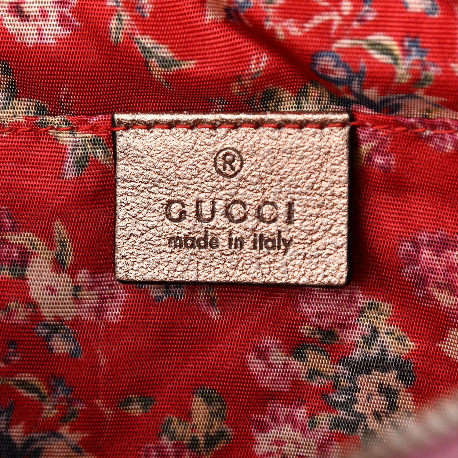 Gucci Laminated Nappa Trapuntata Small Zumi Shoulder Bag Rosa Lago Rame 6 of 10