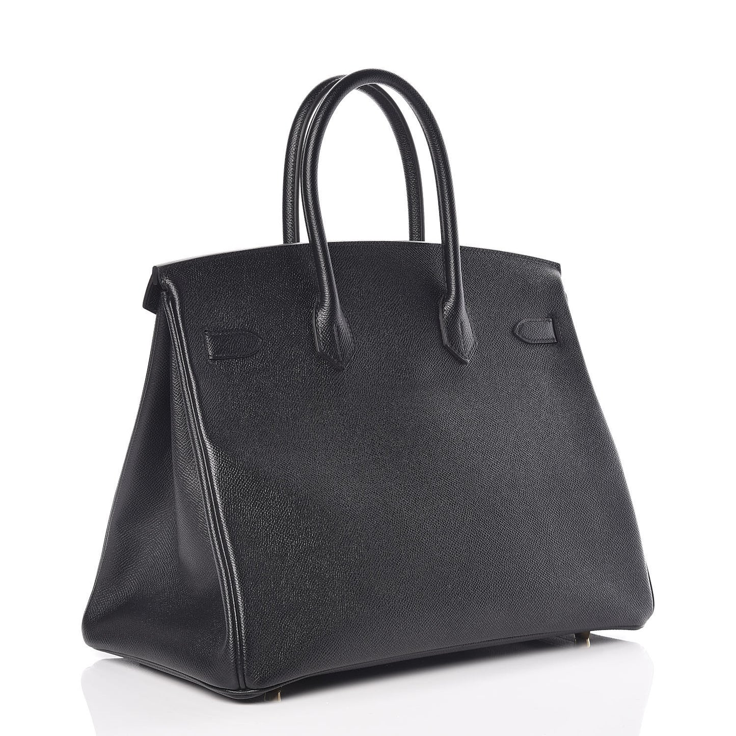 Epsom Birkin 35 Black