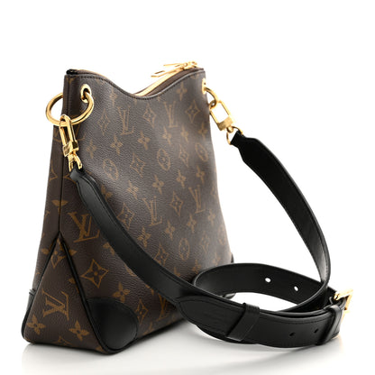 Louis Vuitton Monogram Odeon PM Black 3 of 11
