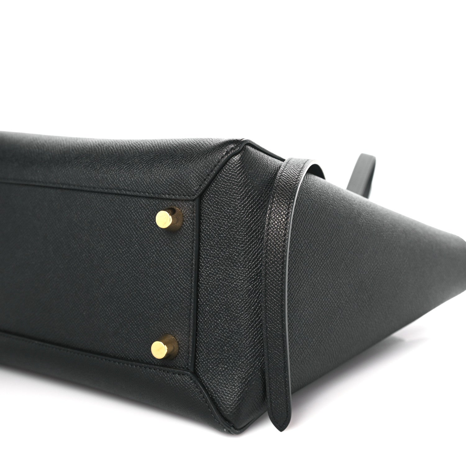 Celine Grained Calfskin Micro Belt Bag Black 9 of 9