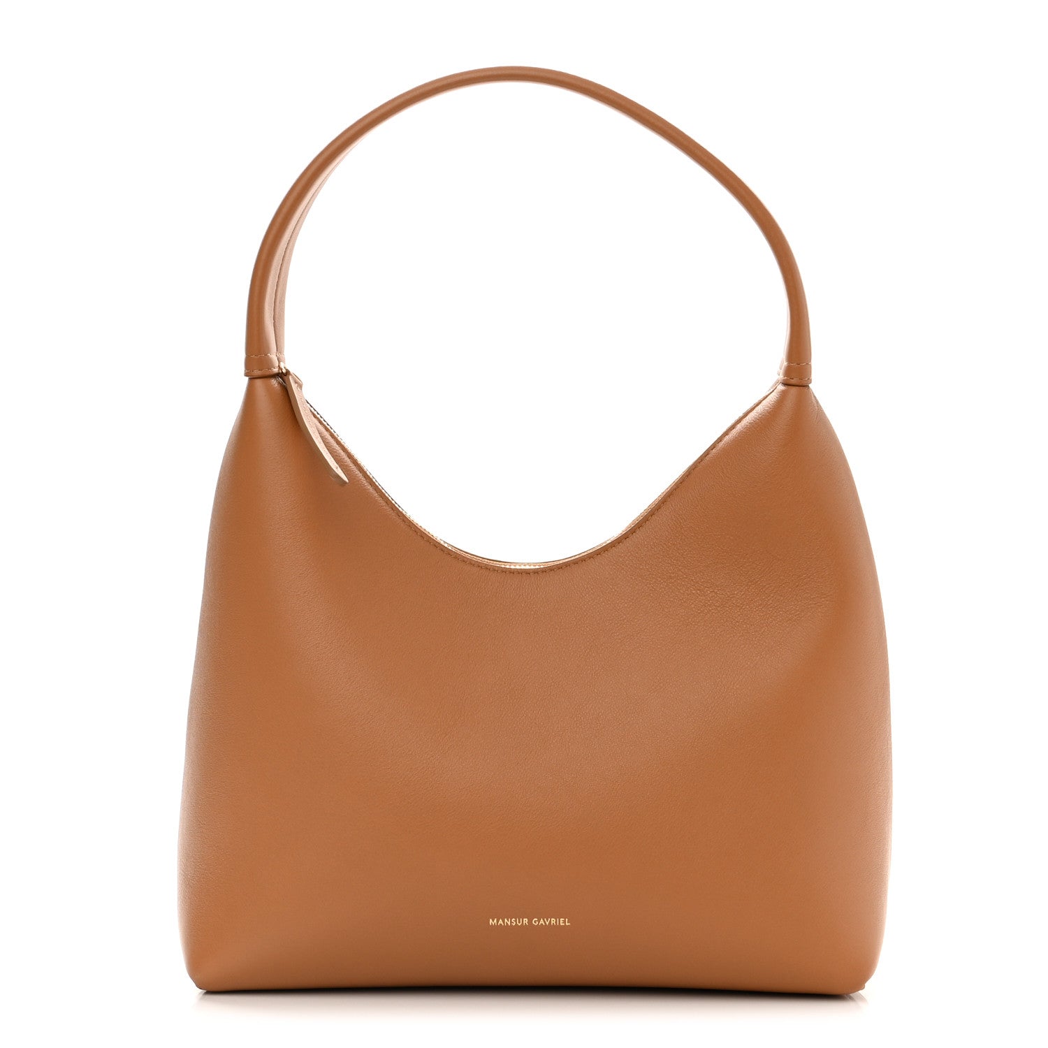 Mansur Gavriel Polished Calfskin Mini Candy Bag Caramel 1 of 8