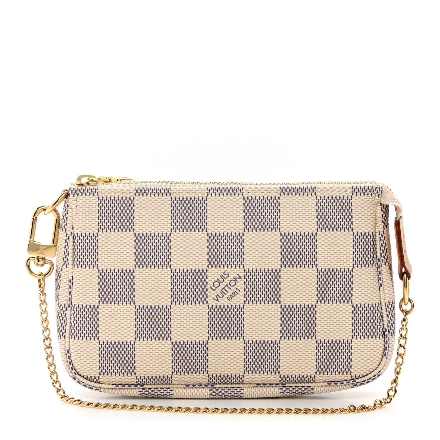 Louis Vuitton Damier Azur Mini Pochette Accessories 1 of 8