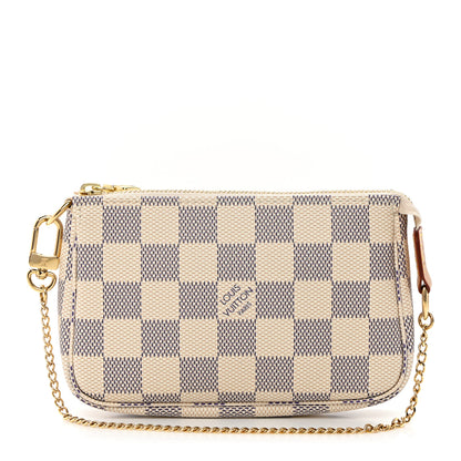 Louis Vuitton Damier Azur Mini Pochette Accessories 1 of 8