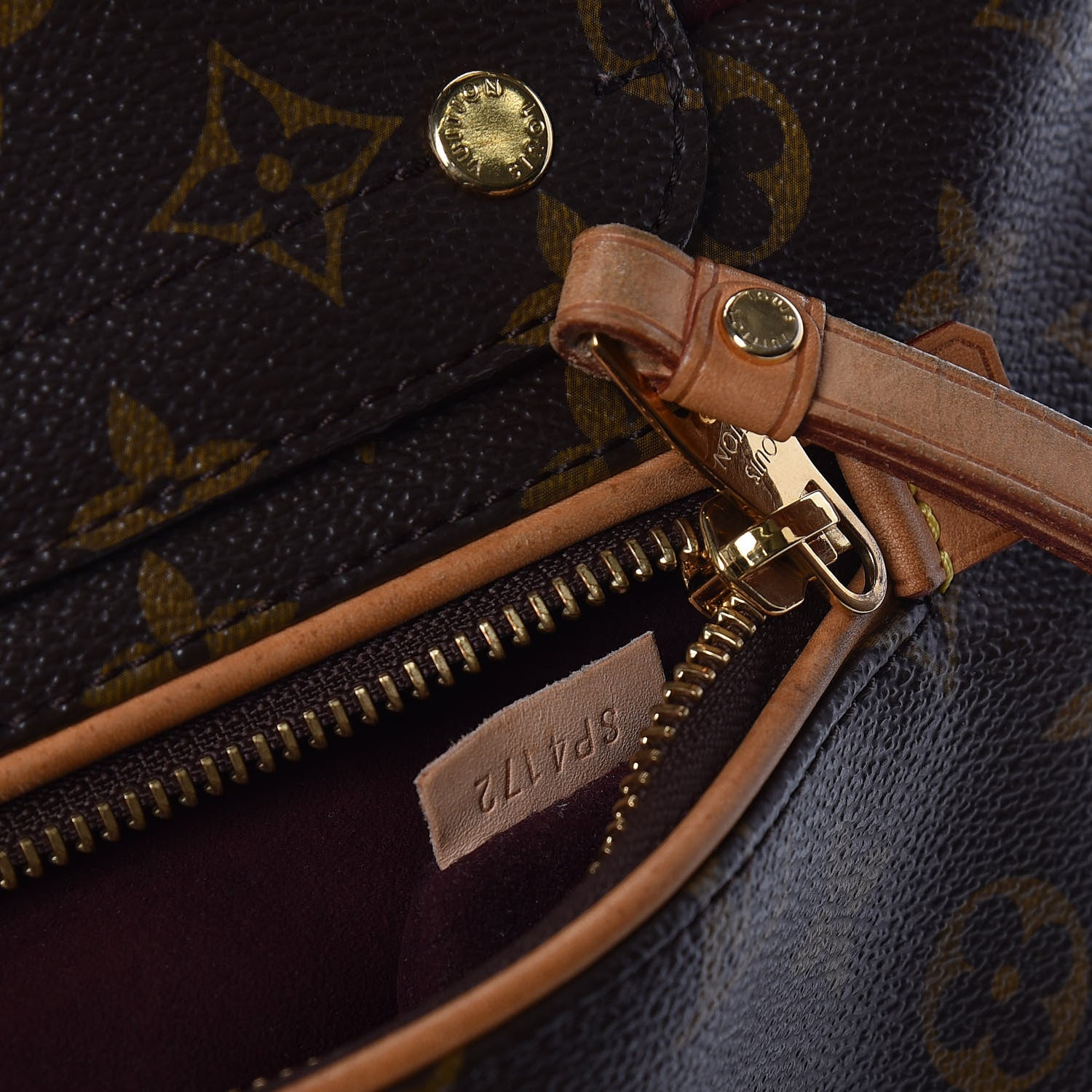 Louis Vuitton Monogram Olympe Bordeaux 7 of 12