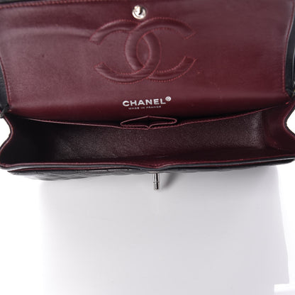 Chanel Lambskin Quilted Medium Double Flap Bag Black 6 of 27
