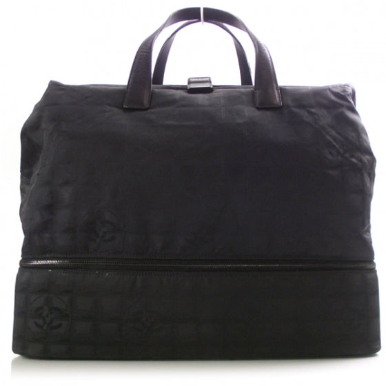 Nylon Travel Luggage Black