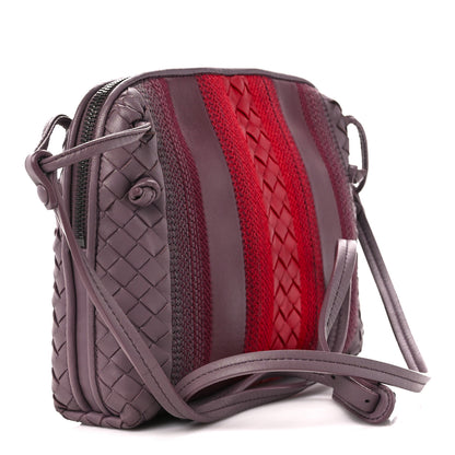 Bottega Veneta Nappa Intrecciato Embroidered Nodini Crossbody Messenger Multicolor 3 of 11