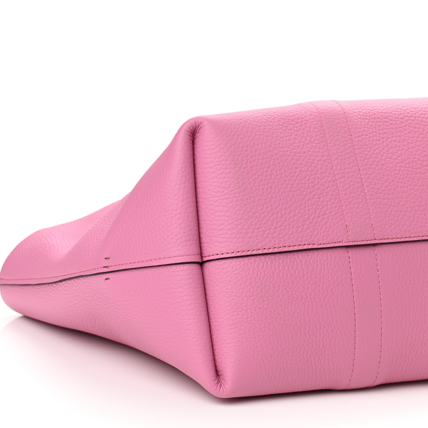 Moynat Taurillon Gex Calfskin Duo Tote Regiment Bougainvillier 9 of 10