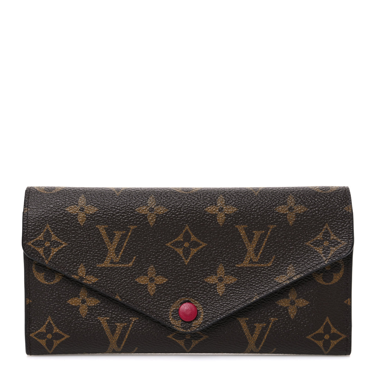Monogram Josephine Wallet Fuchsia