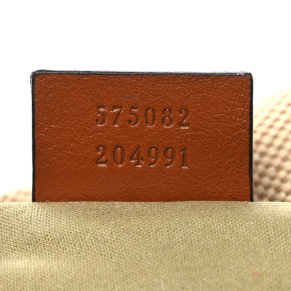Gucci Vintage Canvas Web Belt Bag Sand Cuir 6 of 9
