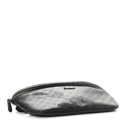 Gucci Imprime Monogram Belt Bag Black 4 of 11