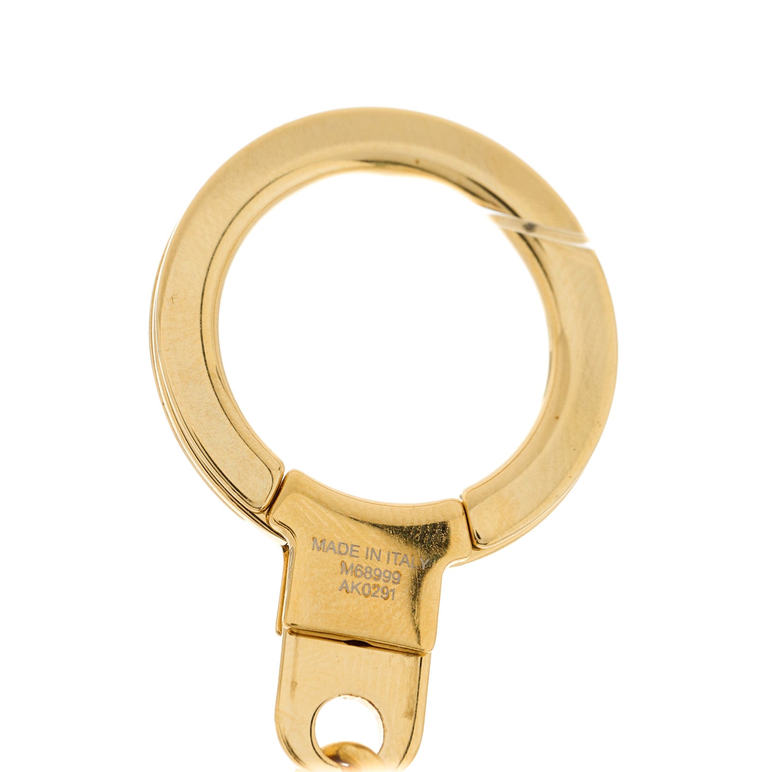 Louis Vuitton Monogram Spring Street Bag Charm Key Holder Gold 3 of 3