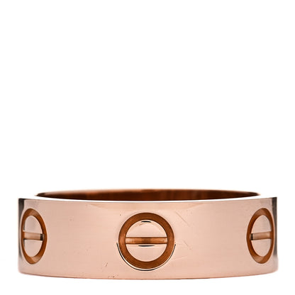 Cartier 18K Pink Gold 5.5mm LOVE Ring 52 6 3 of 4
