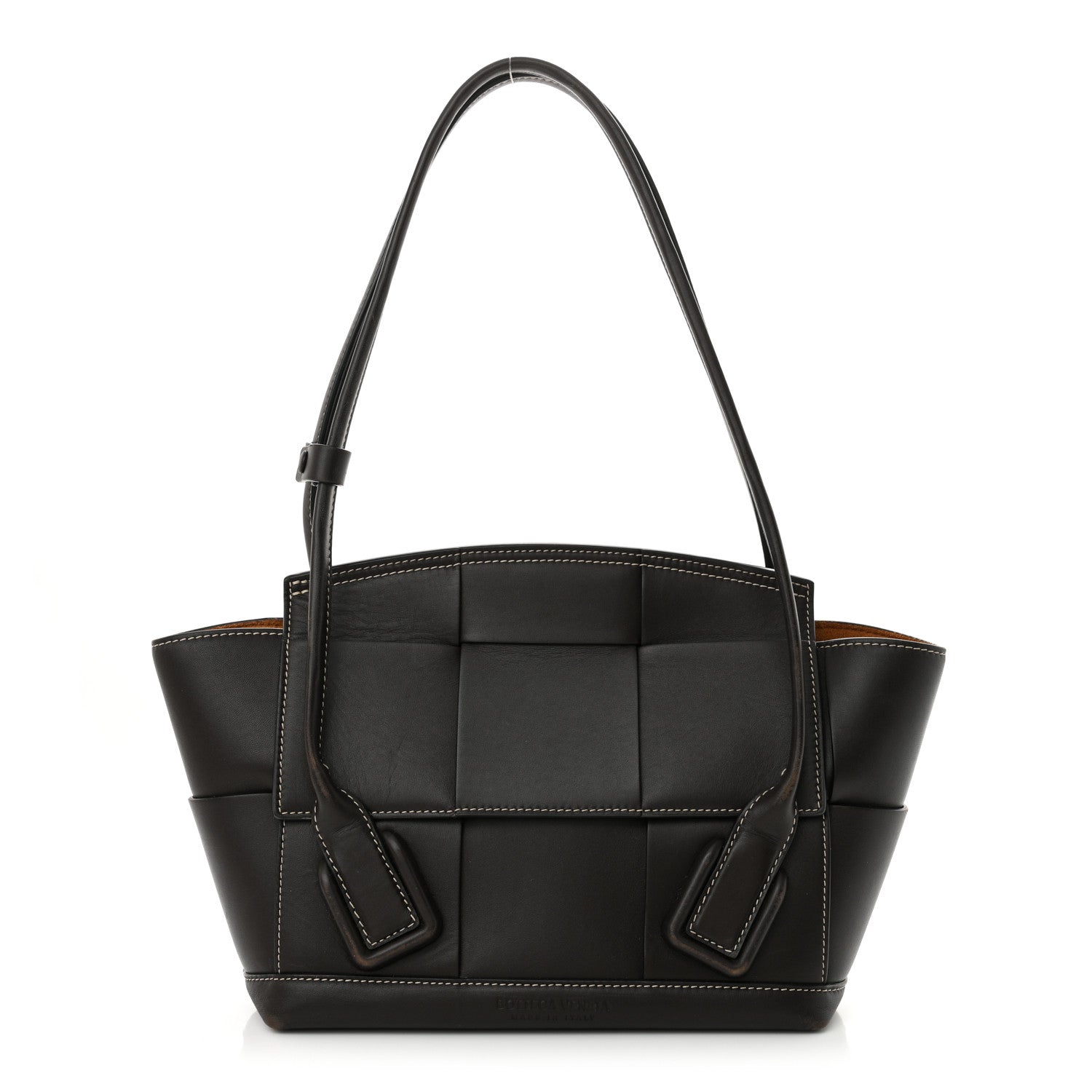 Bottega Veneta French Calfskin Maxi Intrecciato Small Arco Fondant 1 of 13